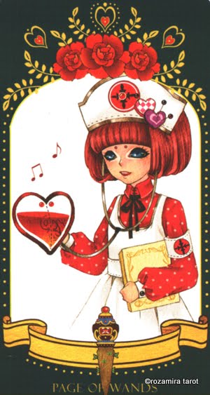 Bowring heart Tarot - Doubts the story cards (Taiwan)